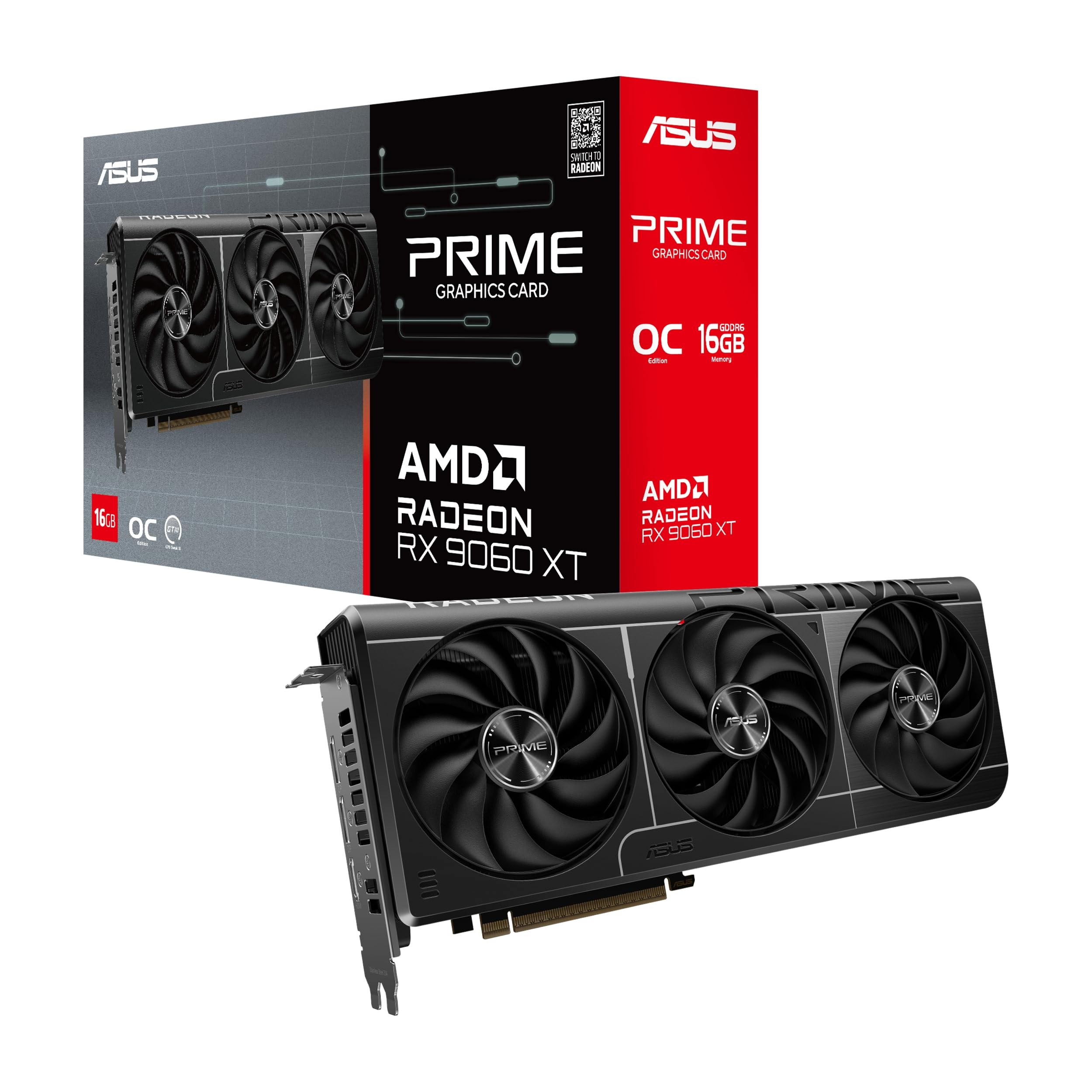 ASUS Prime Radeon RX 9060 XT 16GB