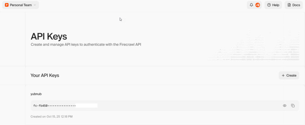 where to get a firecrawl API key