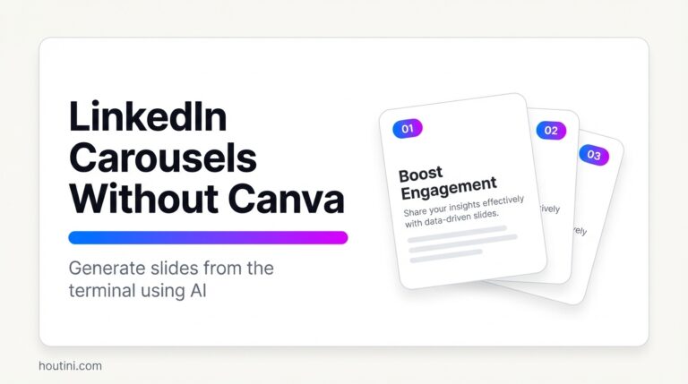How to Create LinkedIn Carousel Slides with Gemini and Claude