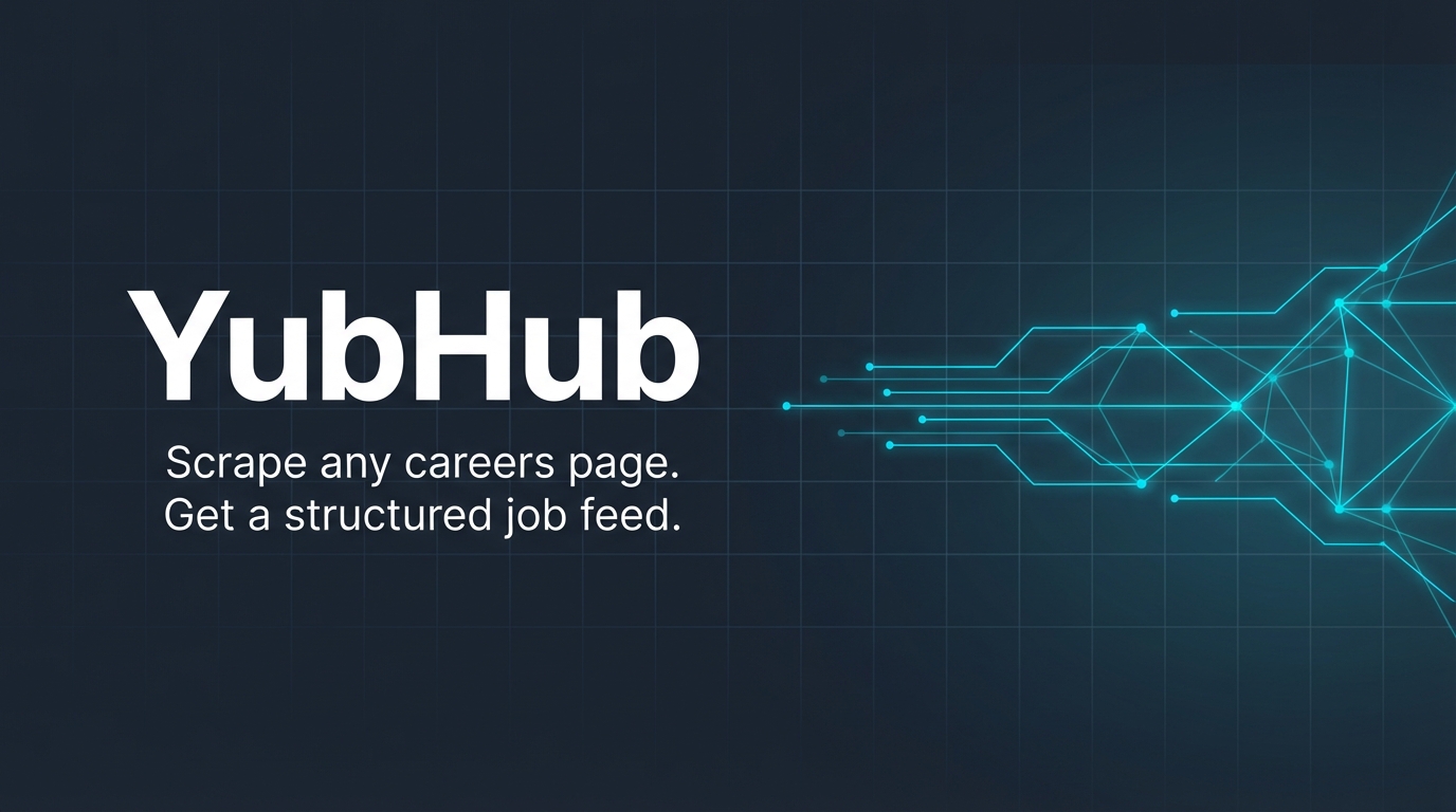 YubHub - job data infrastructure for boards and researchers